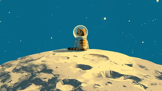 Moon Cat wallpaper